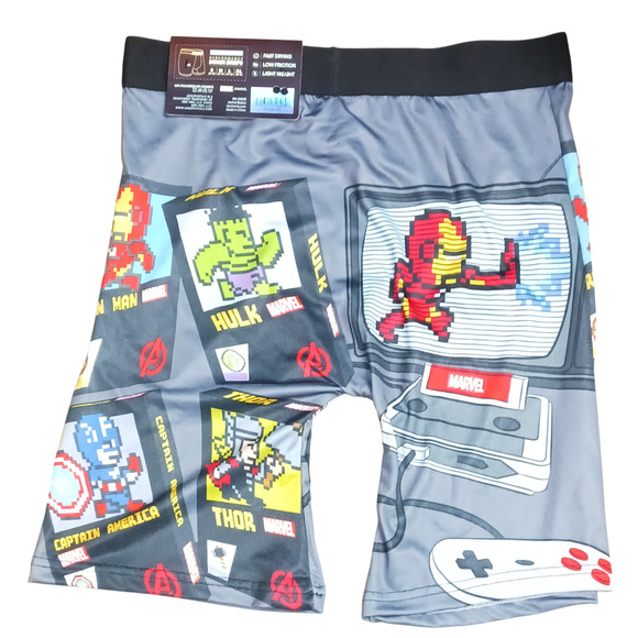 Marvel Avenger's Retro Video Game Console Men's Boxer Briefs Medium (32-34) New - Picture 7 of 15